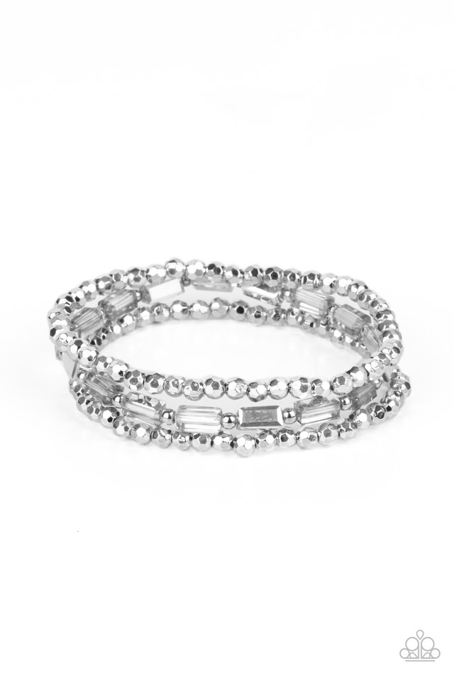 Elegant Essence - Silver - Paparazzi Bracelet Image