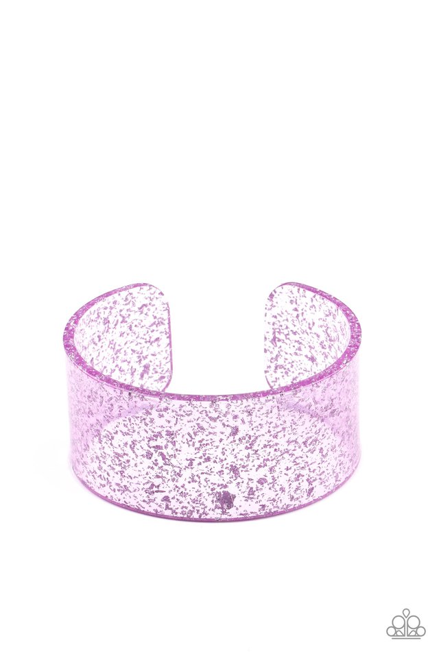 Snap, Crackle, Pop! - Purple - Paparazzi Bracelet Image