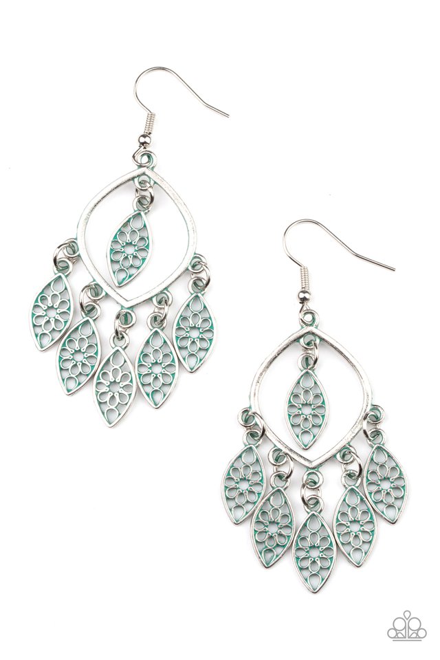 Artisan Garden - Silver - Paparazzi Earring Image