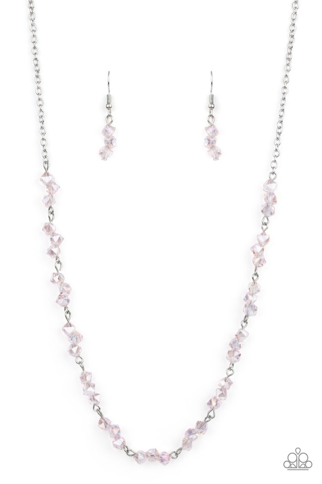 ​Incredibly Iridescent - Pink - Paparazzi Necklace Image