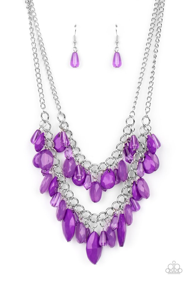 Midsummer Mixer​ - Purple - Paparazzi Necklace Image