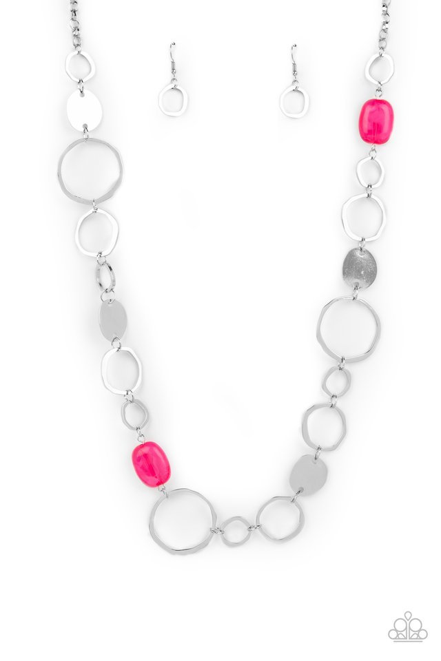 Colorful Combo - Pink - Paparazzi Necklace Image