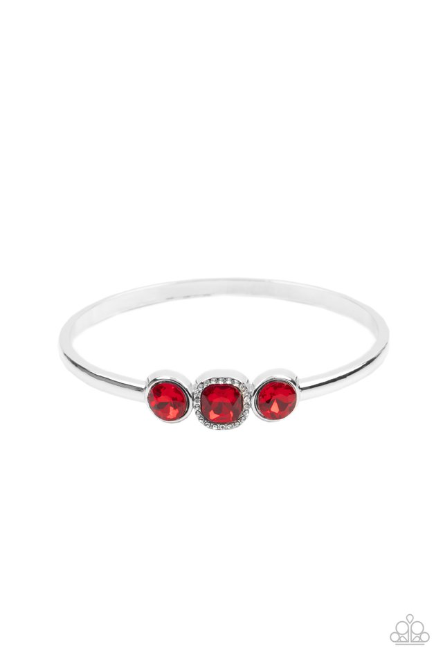 ​Royal Demands - Red - Paparazzi Bracelet Image