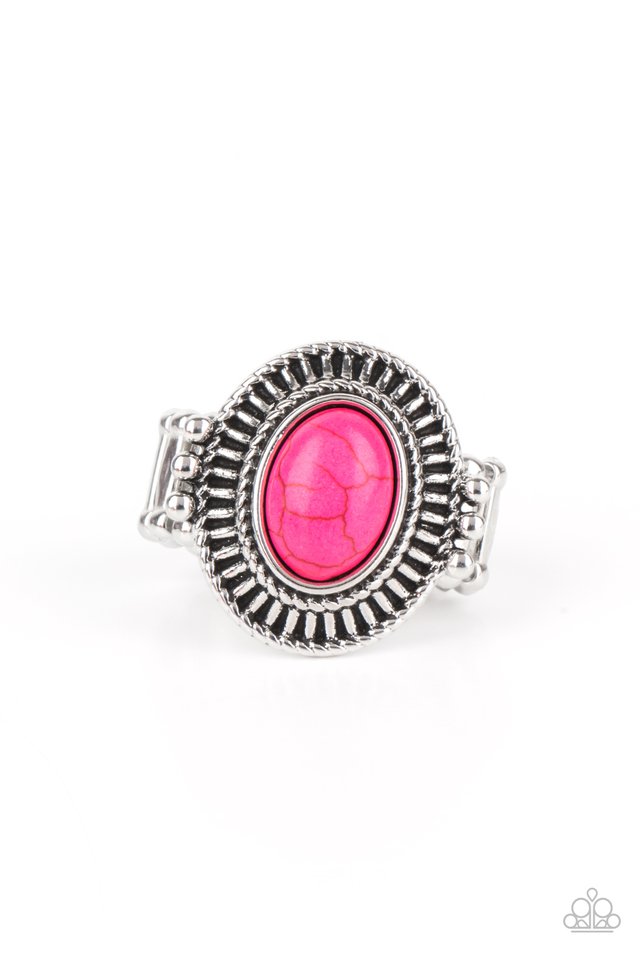 ​BADLANDS To The Bone - Pink - Paparazzi Ring Image