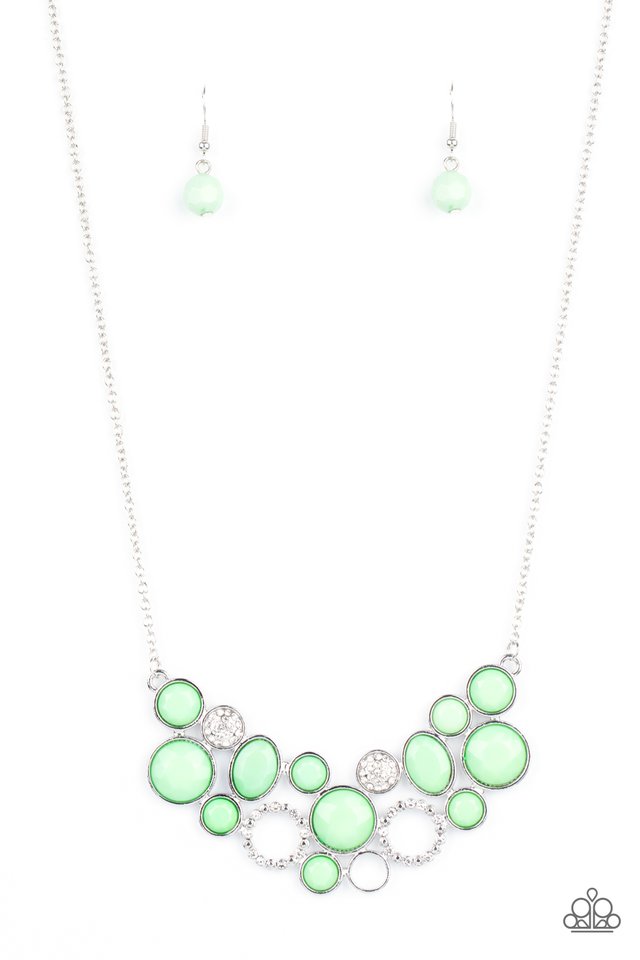 Extra Eloquent - Green - Paparazzi Necklace Image