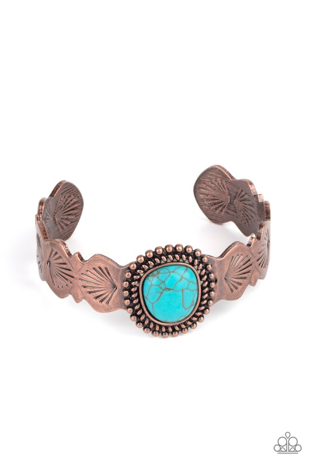 Oceanic Oracle - Copper - Paparazzi Bracelet Image