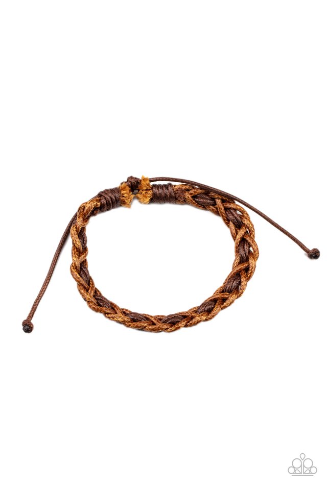 Wanderlust Vibes - Brown - Paparazzi Bracelet Image