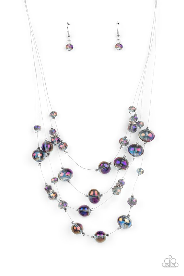 ​Cosmic Real Estate - Multi - Paparazzi Necklace Image