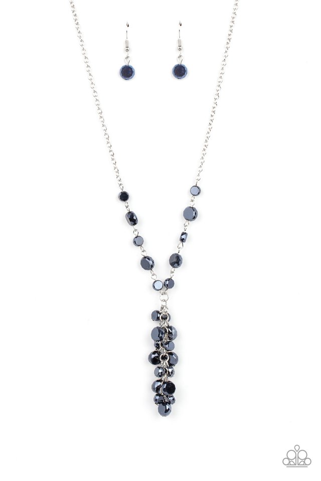 Cosmic Charisma - Blue - Paparazzi Necklace Image