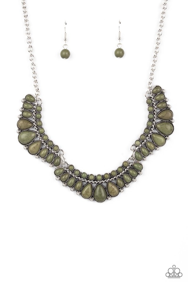 Naturally Native - Green - Paparazzi Necklace Image