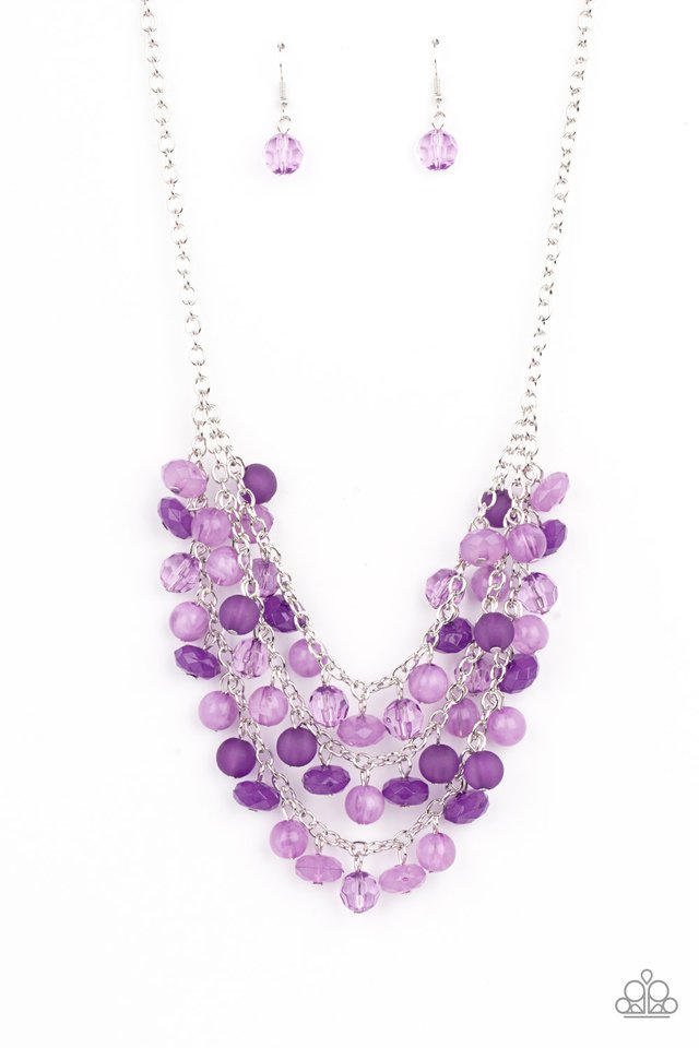 Fairytale Timelessness - Purple - Paparazzi Necklace Image