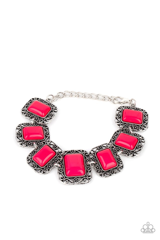 ​Retro Rodeo - Pink - Paparazzi Bracelet Image