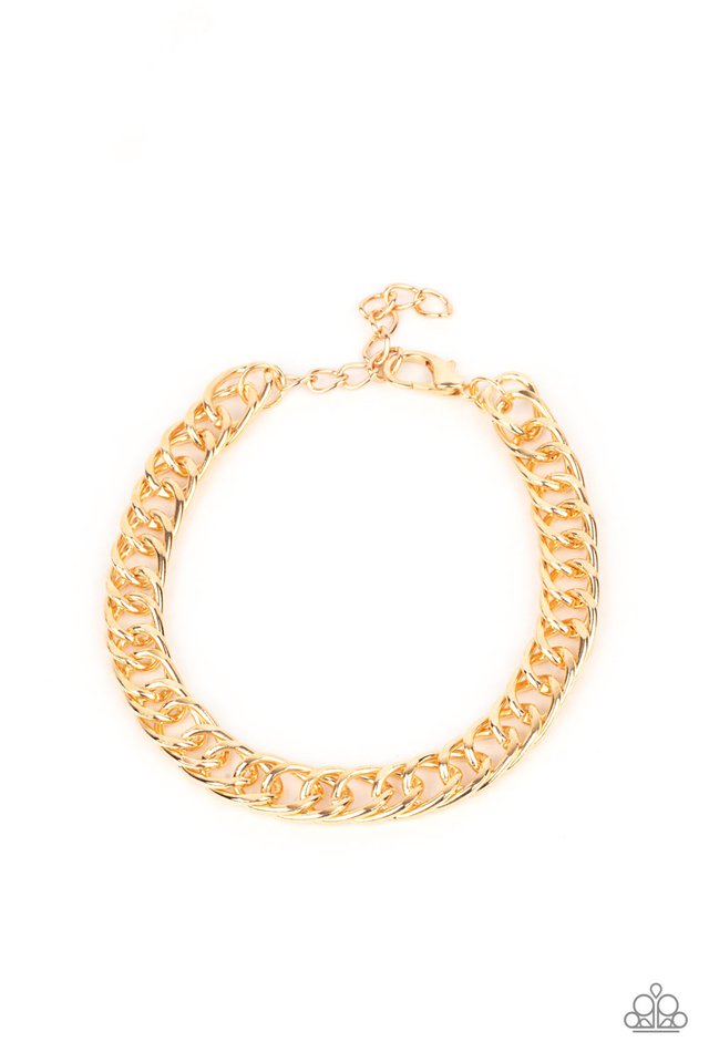 Game-Changing Couture - Gold - Paparazzi Bracelet Image