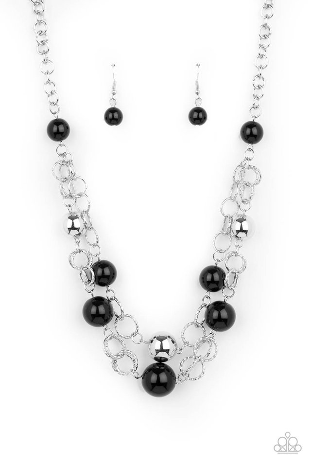 New Age Knockout​ - Black - Paparazzi Necklace Image