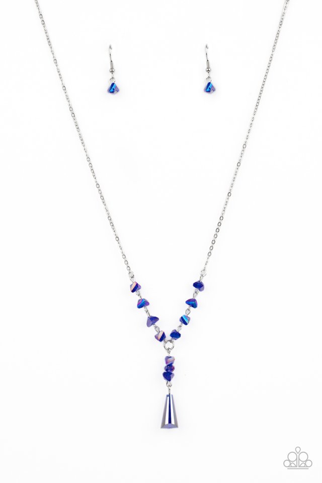 Olympian Oracle - Blue - Paparazzi Necklace Image