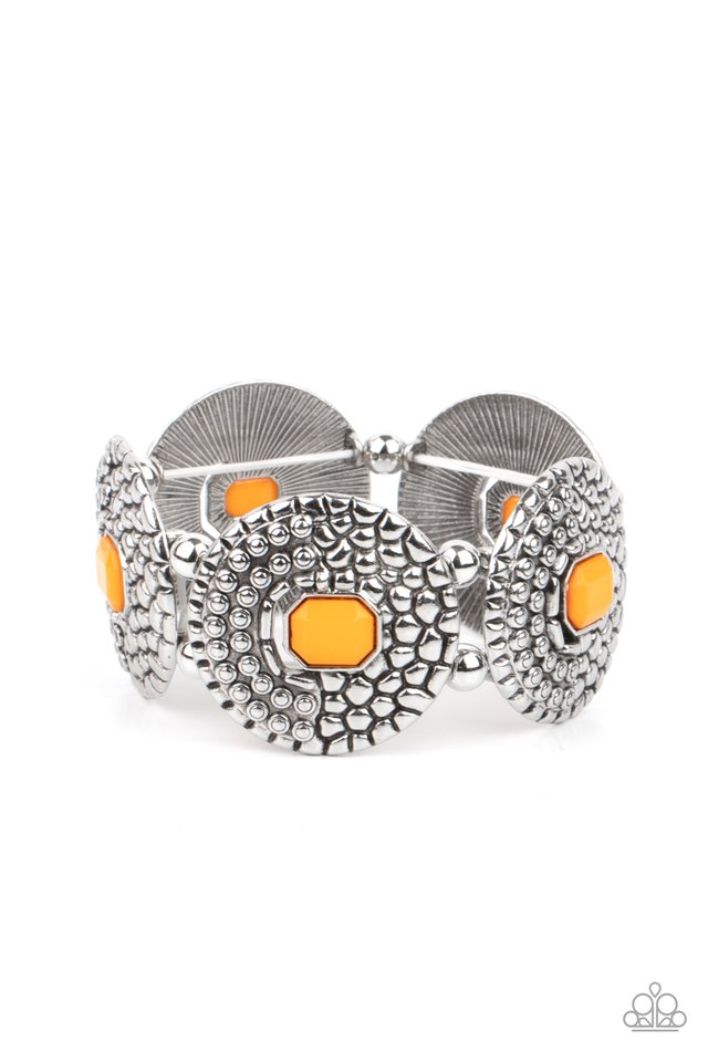 Prismatic Prowl - Orange - Paparazzi Bracelet Image