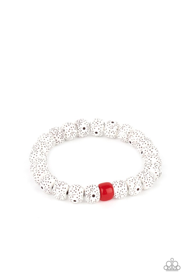 ​ZEN Second Rule - Red - Paparazzi Bracelet Image