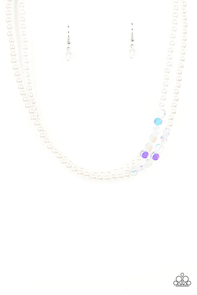 Poshly Petite - White - Paparazzi Necklace Image