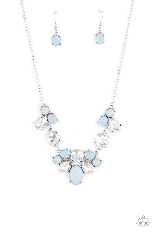 ​Ethereal Romance - Blue - Paparazzi Necklace Image