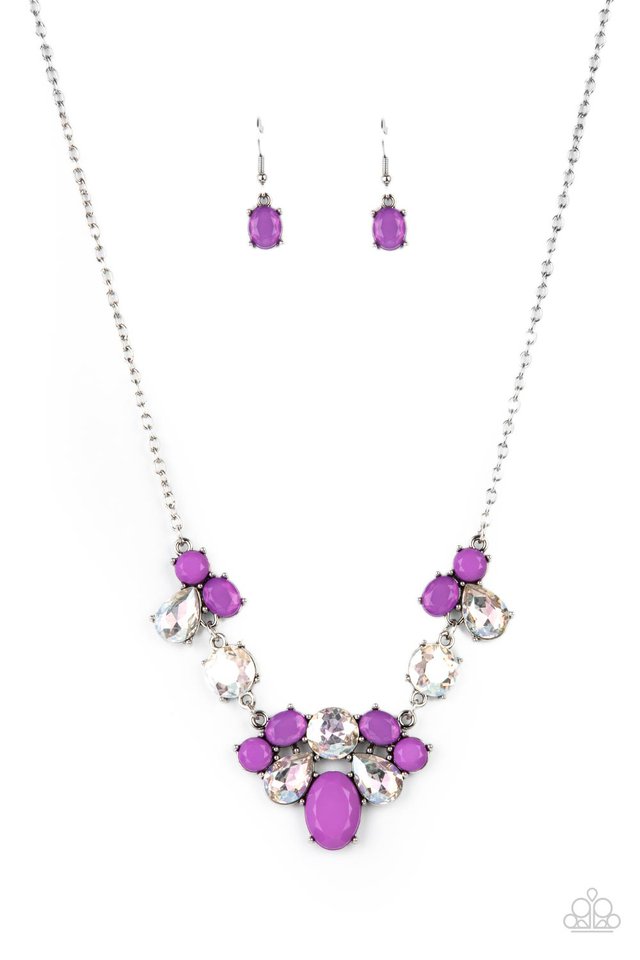 Ethereal Romance - Purple - Paparazzi Necklace Image