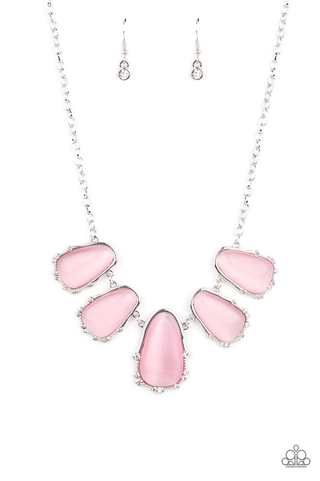 Newport Princess - Pink - Paparazzi Necklace Image