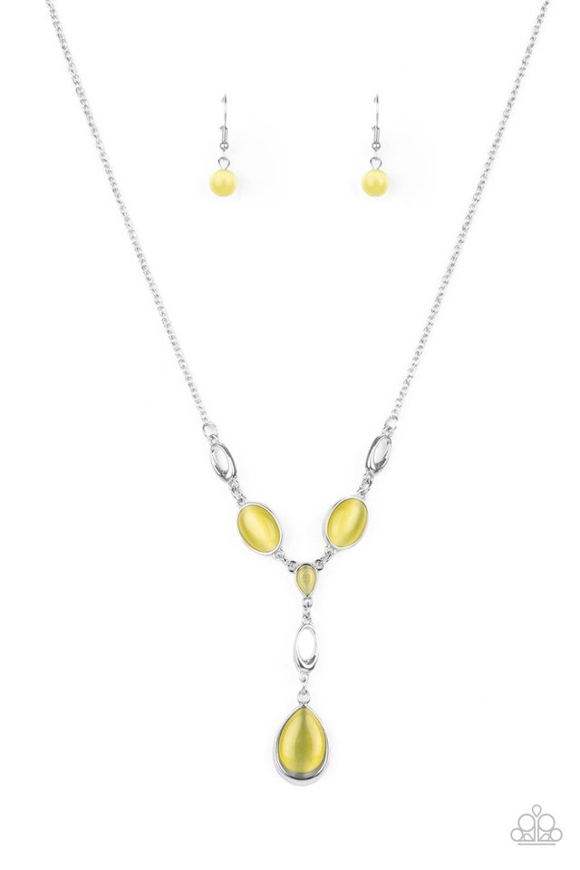 ​Ritzy Refinement - Yellow - Paparazzi Necklace Image