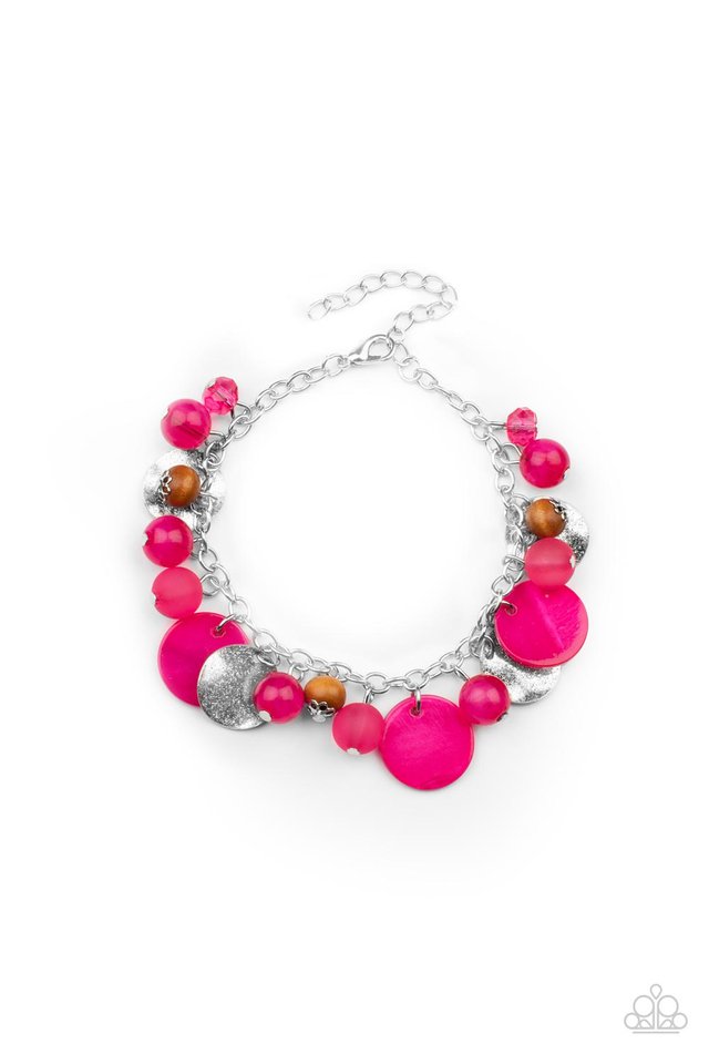 Springtime Springs - Pink - Paparazzi Bracelet Image