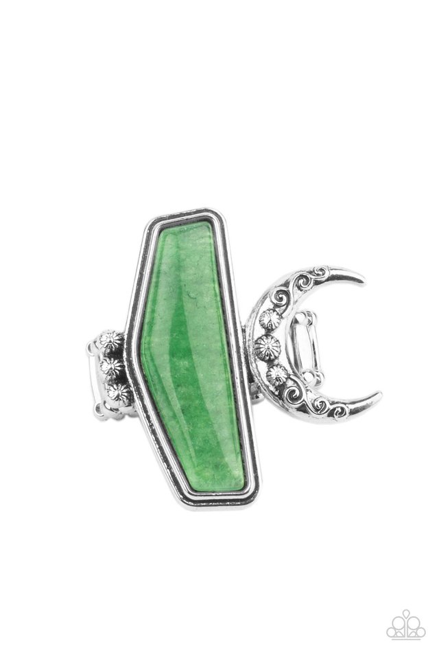 Cosmic Karma - Green - Paparazzi Ring Image