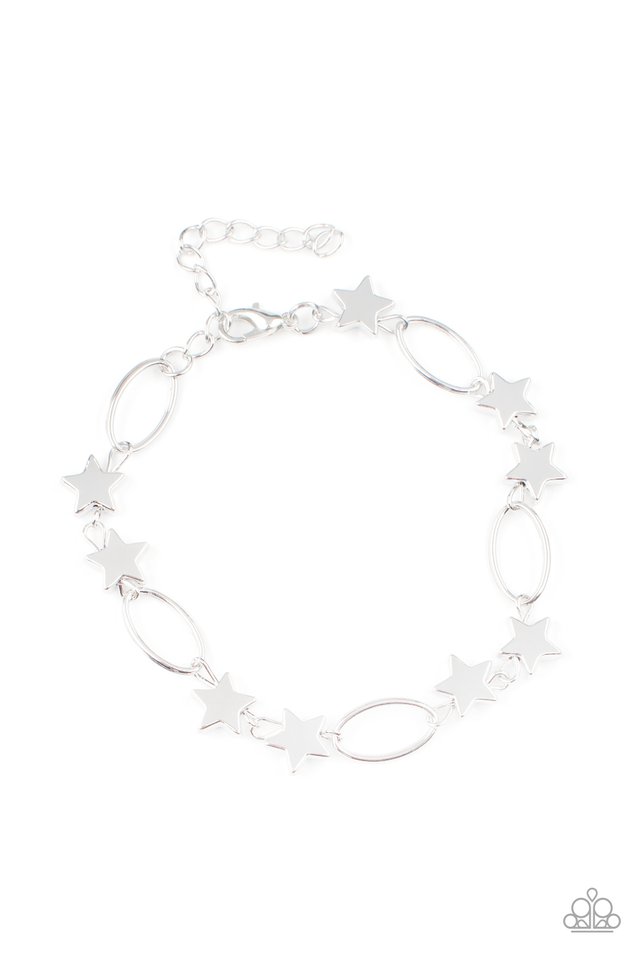 ​Stars and Sparks - Silver - Paparazzi Bracelet Image
