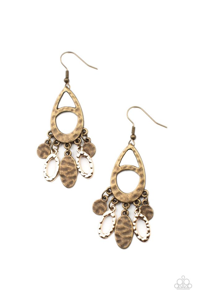 ​PLAINS Jane - Multi - Paparazzi Earring Image