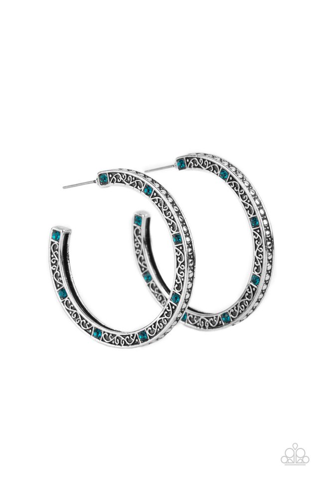 Richly Royal - Blue - Paparazzi Earring Image