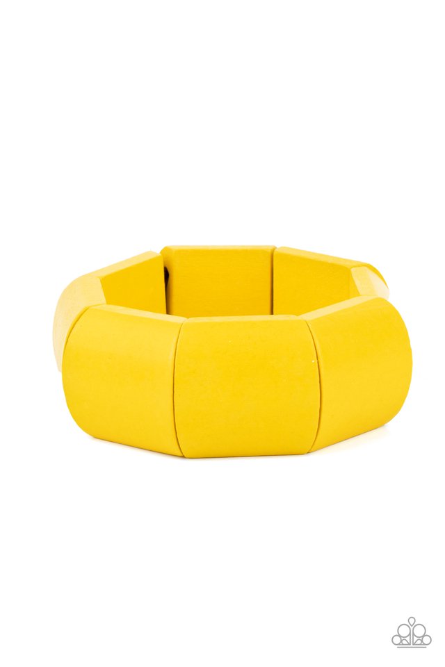 Coconut Cove - Yellow - Paparazzi Bracelet Image