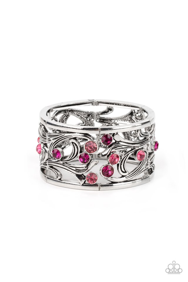 ​Garden Masquerade - Pink - Paparazzi Bracelet Image