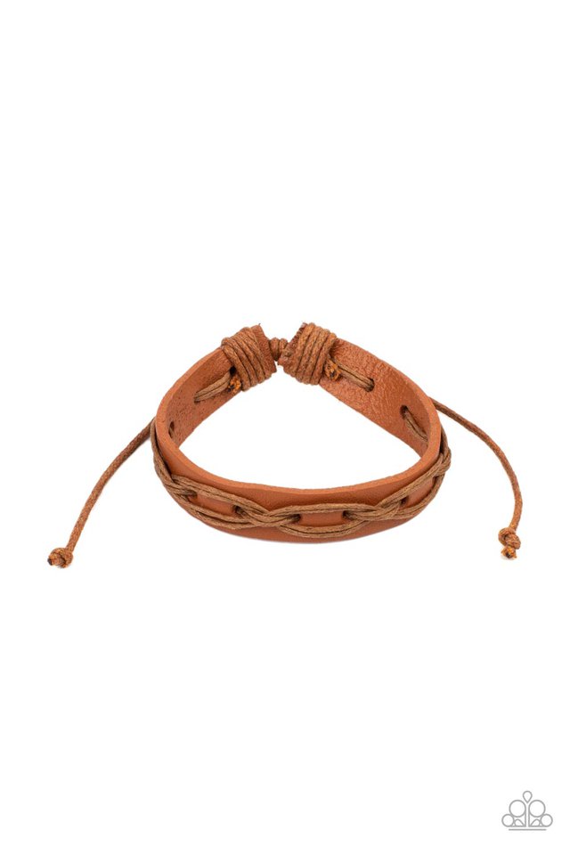 Macho Mystery - Brown - Paparazzi Bracelet Image