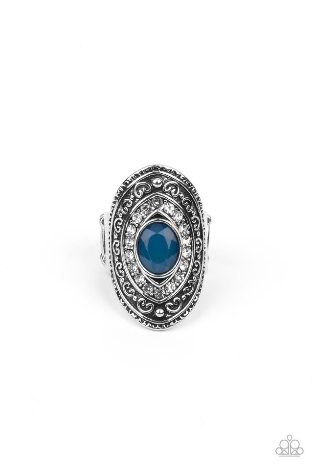 Entrancing Enchantment​ - Blue - Paparazzi Ring Image