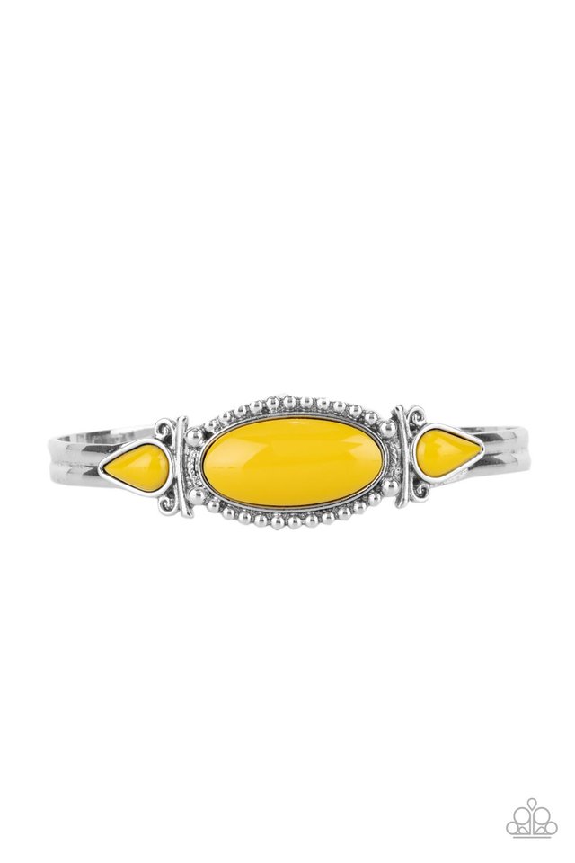​Tribal Trinket - Yellow - Paparazzi Bracelet Image