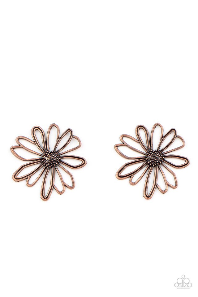 Artisan Arbor - Copper - Paparazzi Earring Image