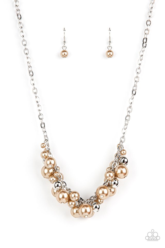 ​Classical Culture - Brown - Paparazzi Necklace Image