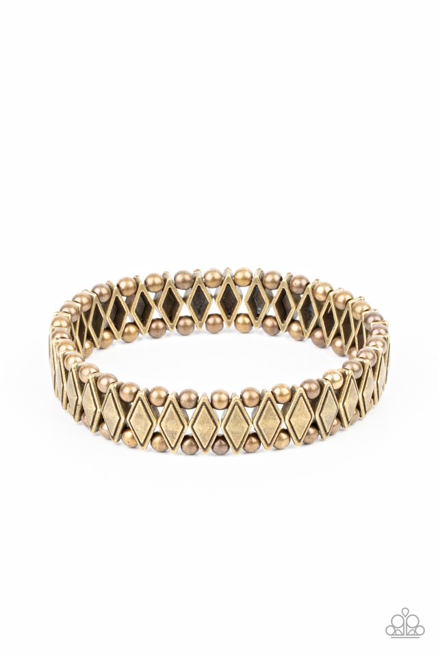 Abstract Advisory - Brass - Paparazzi Bracelet Image