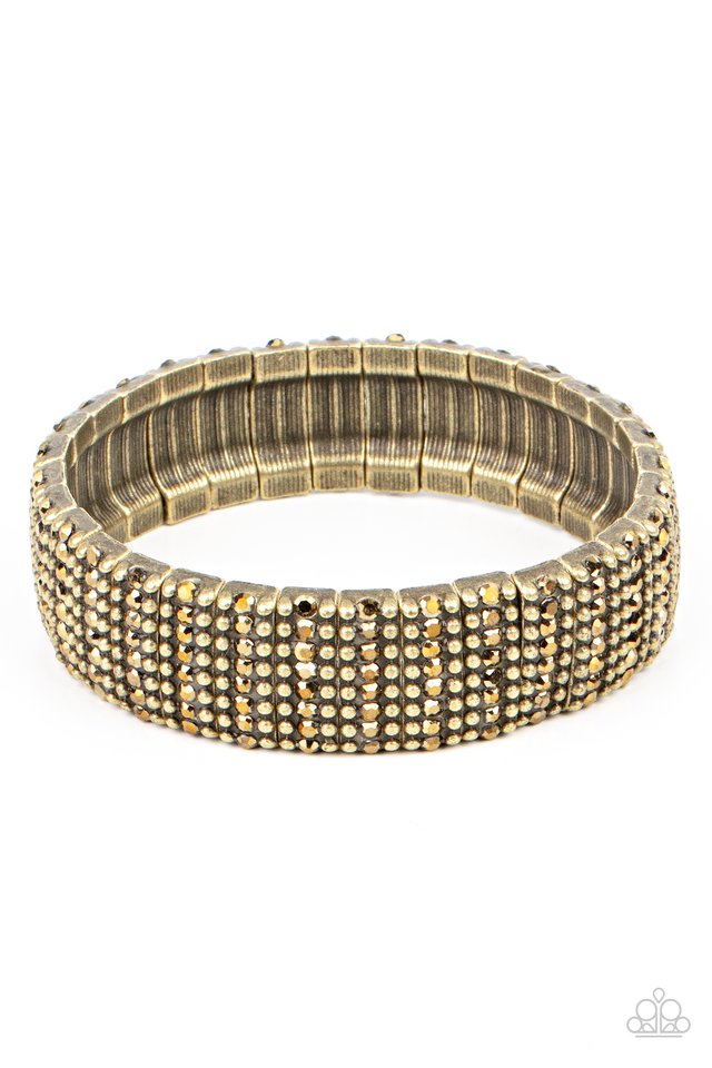 The GRIT Factor - Brass Bracelet - Paparazzi Bracelet Image