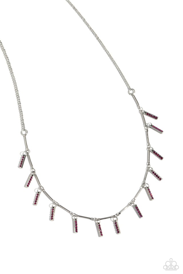 ​Metro Muse - Pink - Paparazzi Necklace Image