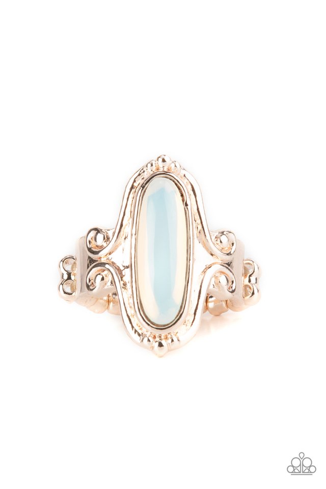 ​Timelessly Transcendent - Rose Gold - Paparazzi Ring Image