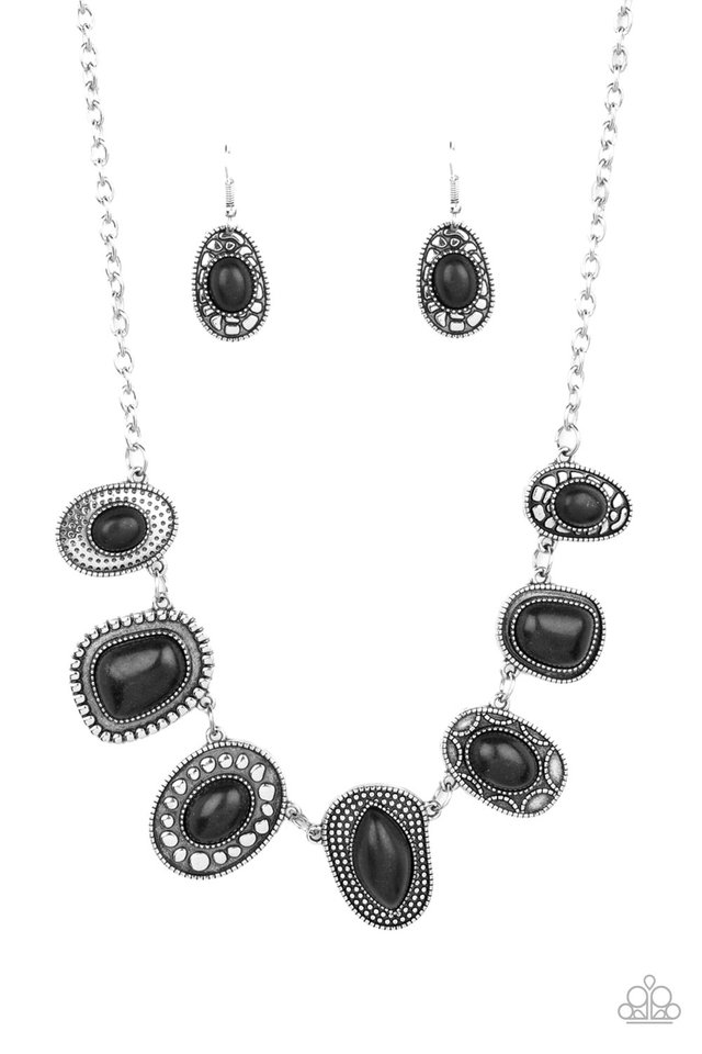 ​Albuquerque Artisan - Black - Paparazzi Necklace Image