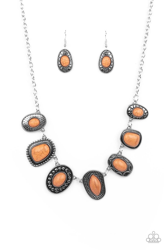 ​Albuquerque Artisan - Brown - Paparazzi Necklace Image