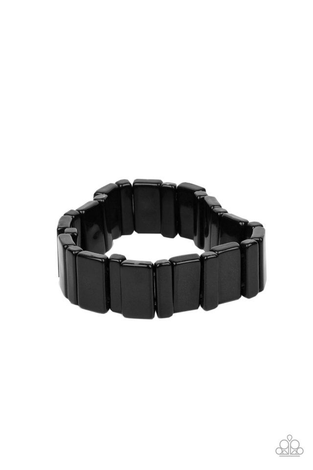 ​In Plain SIGHTSEER - Black - Paparazzi Bracelet Image