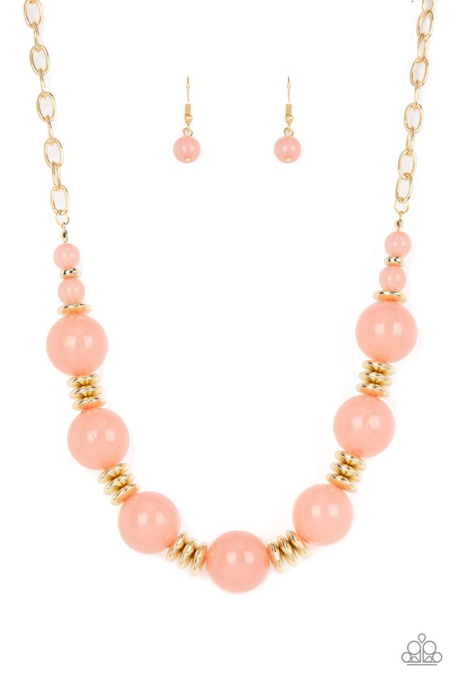 Race to the POP - Pink - Paparazzi Necklace Image