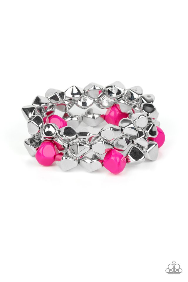 ​A Perfect TENACIOUS - Pink - Paparazzi Bracelet Image