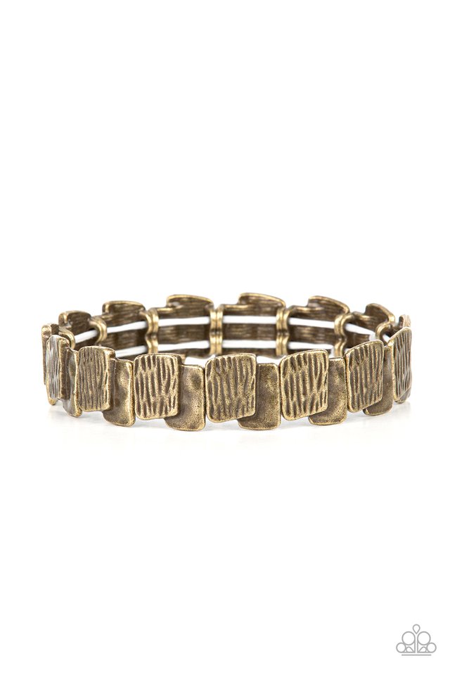 ​Urban Stackyard - Brass - Paparazzi Bracelet Image