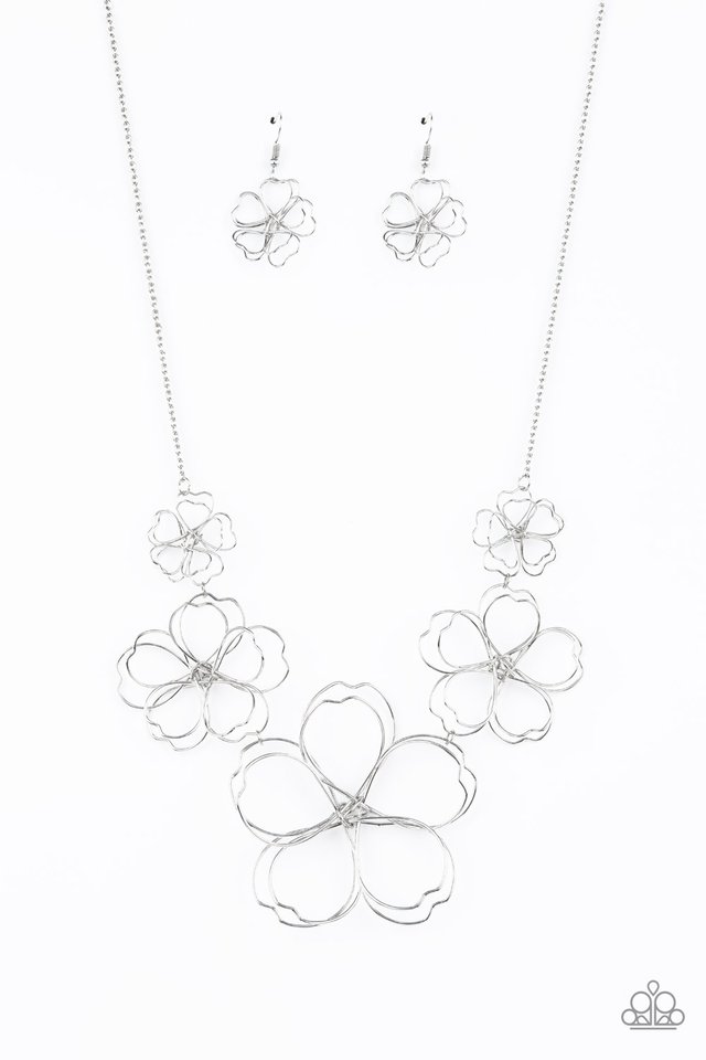 The Show Must GROW On - Silver - Paparazzi Necklace Image