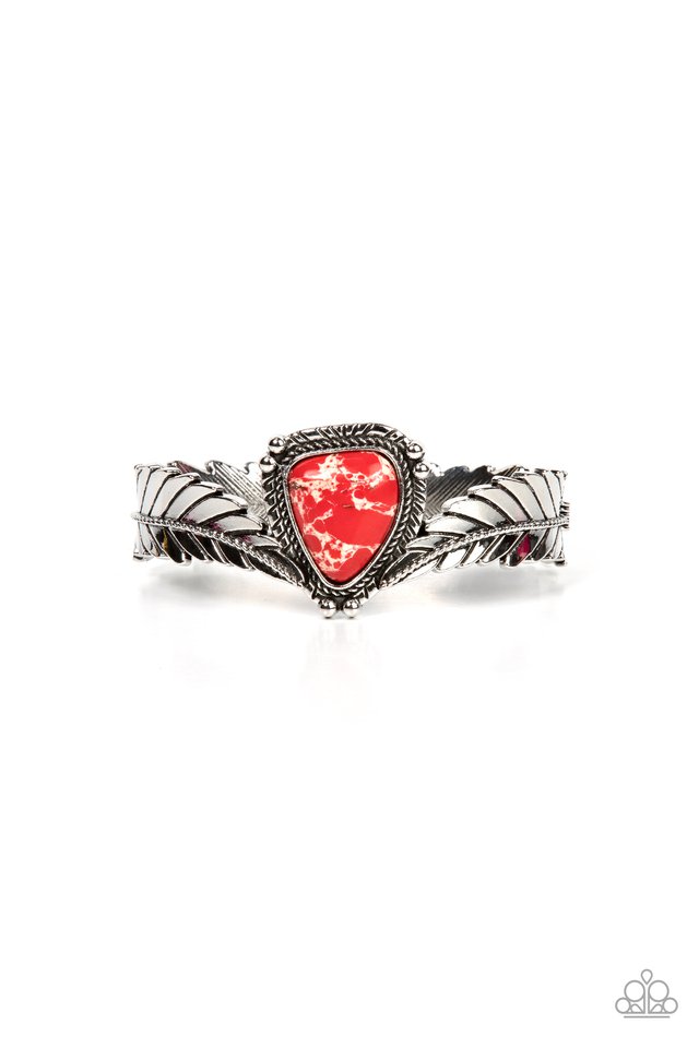 Desert Roost - Red - Paparazzi Bracelet Image